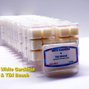 WHITE GARDENIA & TIKI BEACH -Bath & Body Works Candle Wax Melts- $8 per pack